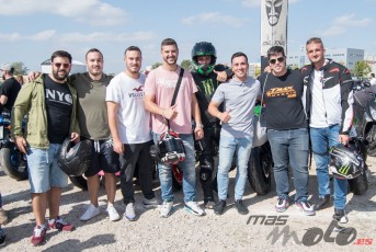 Asistentes al Moto Encuentro Down Madrid 2019
