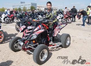 Asistentes al Moto Encuentro Down Madrid 2019