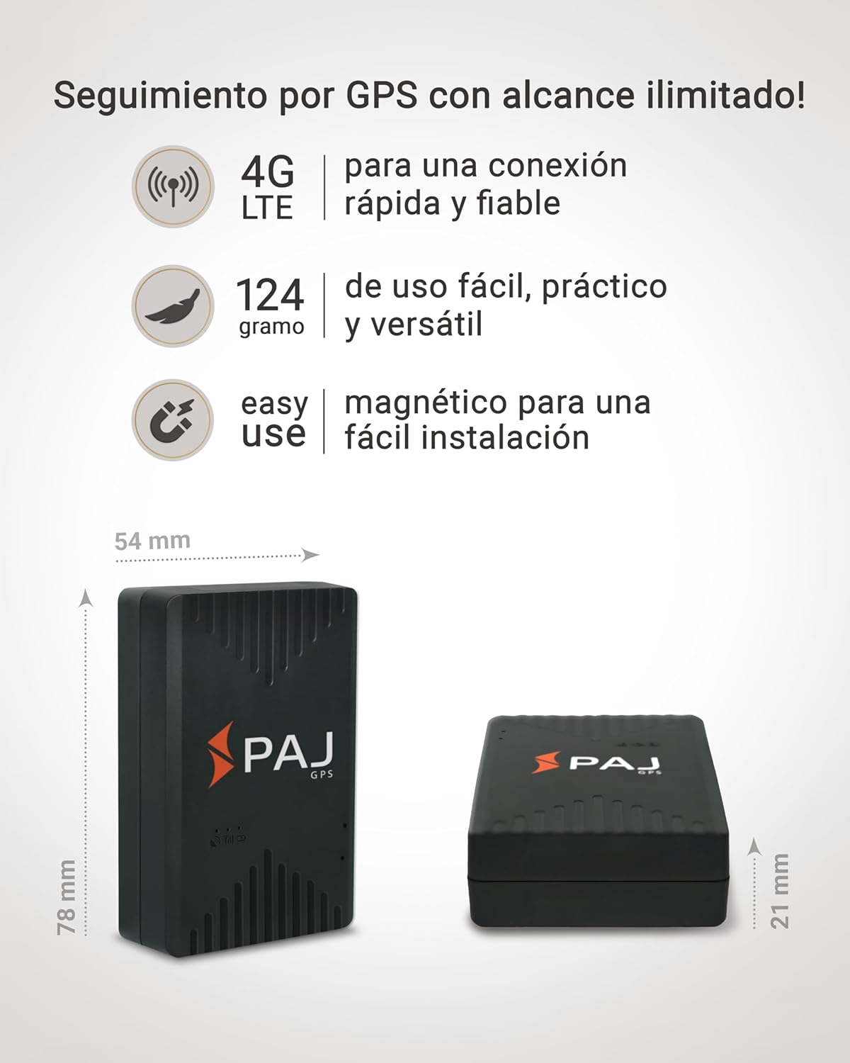 Localizador GPS PAJ Compact Finder 4G