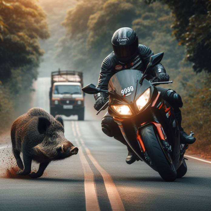 Reacciones de Supervivencia en moto