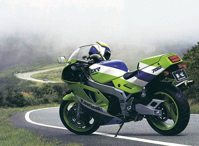 Kawasaki ZXR 750 de 1989 