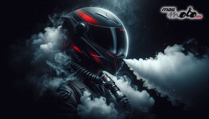 Enfermedades respiratorias debidas al casco de moto
