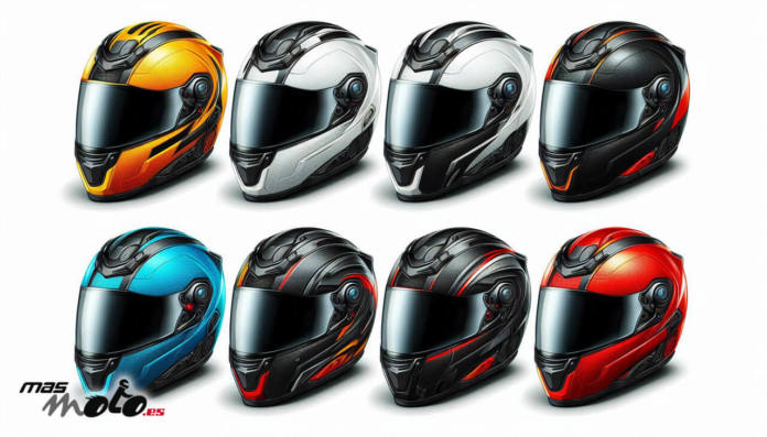 Psicología del color en los cascos de moto