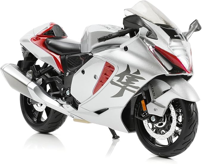 Maqueta de moto escala 1/12 de la Suzuki Hayabusa