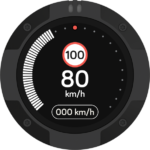 Modo Velocímetro del Beeline Moto II