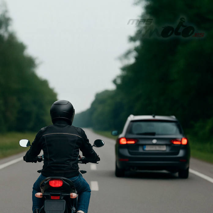 La importancia de la distancia de seguridad en moto