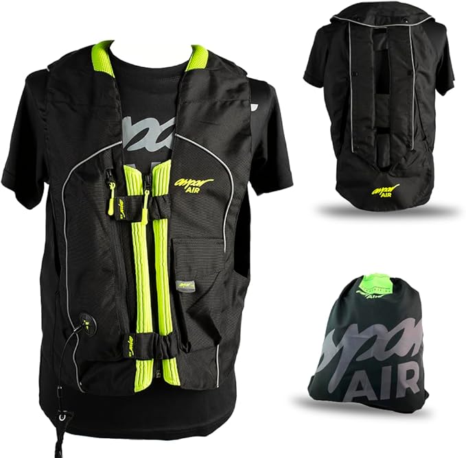 Chaleco Aspar Air 1.0 para moto con sistema airbag