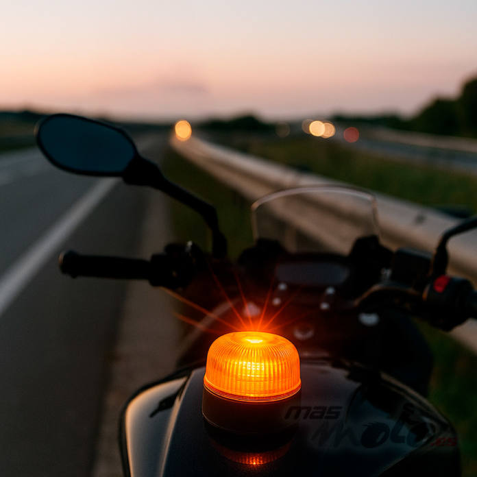 Baliza V16 conectada DGT 3.0 para moto Baliza V16 conectada DGT 3.0 para moto